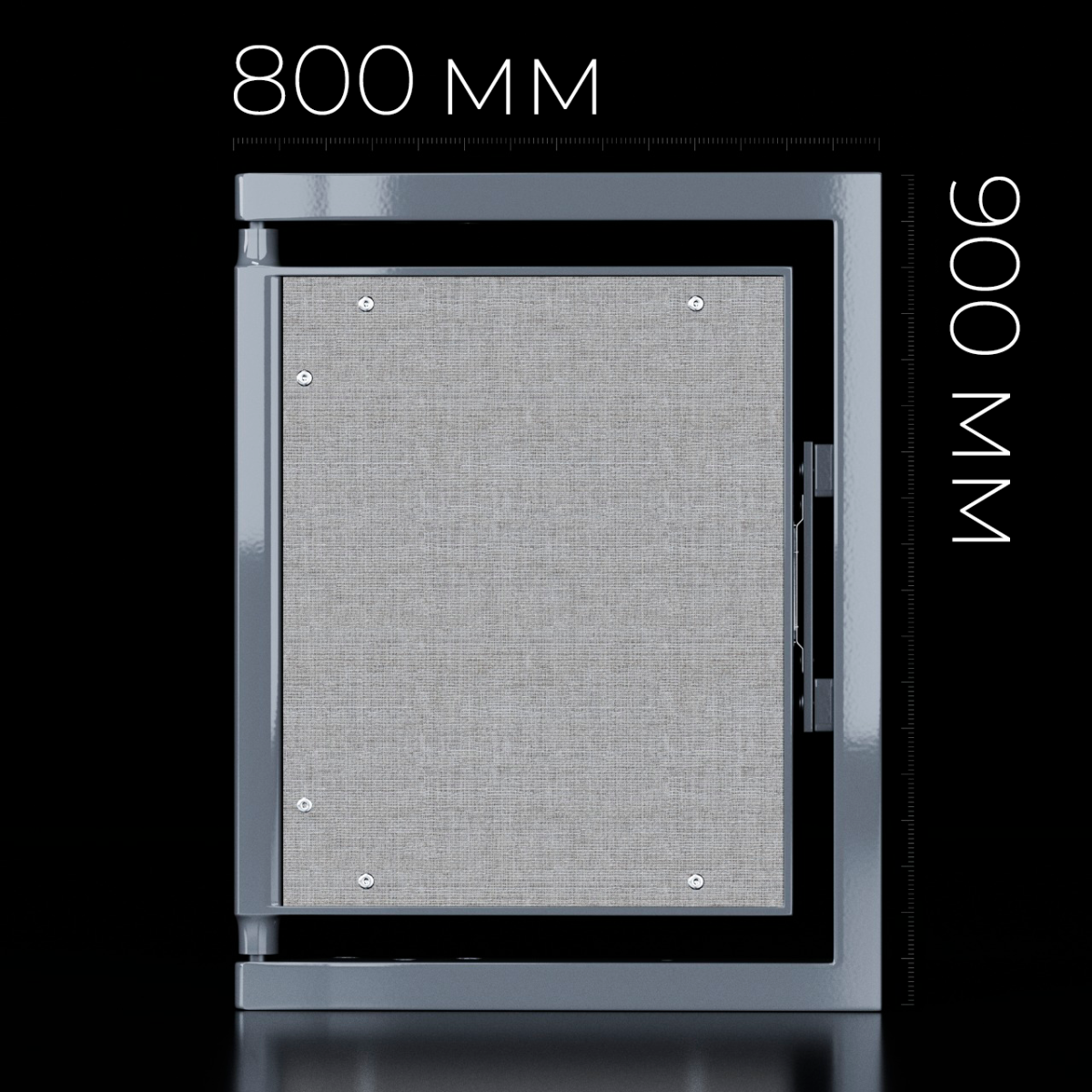 Люк одностворчатый Shagma 80х90 ревизионный под плитку ЛС800x900В 5 Люк одностворчатый Shagma 80х90 ревизионный под плитку ЛС800x900В — изображение 5